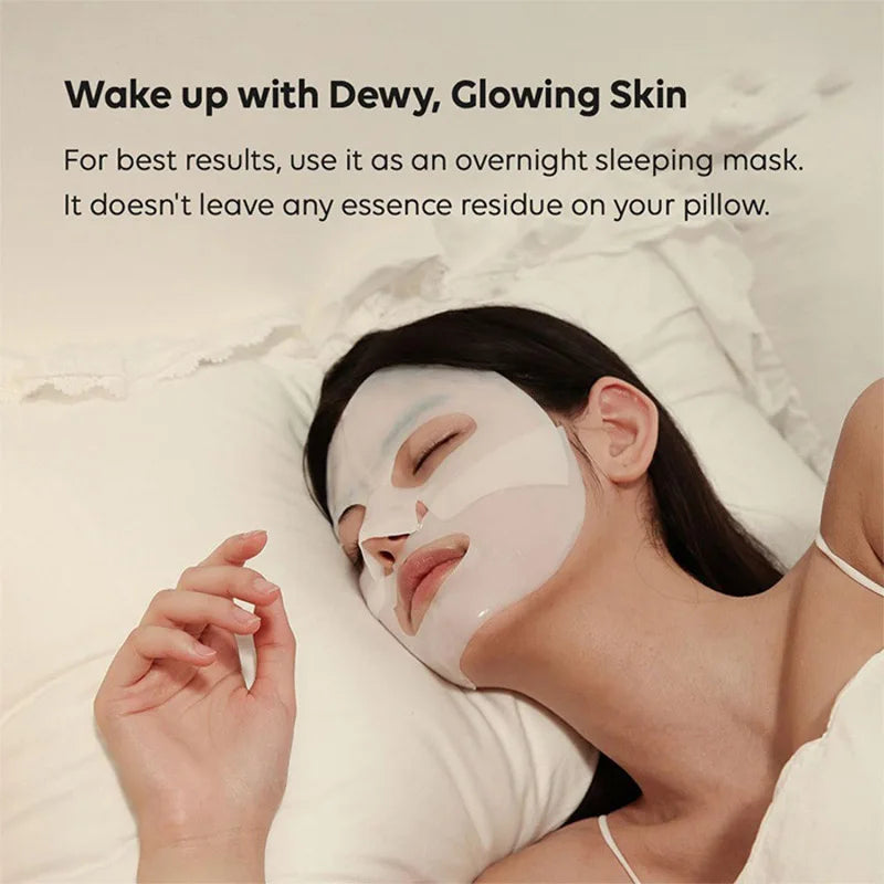 Bio Collagen Face Mask Shrink Pores Deep Hydrating Overnight Mask Moisturizing Refreshing Brightening Face Skin Care