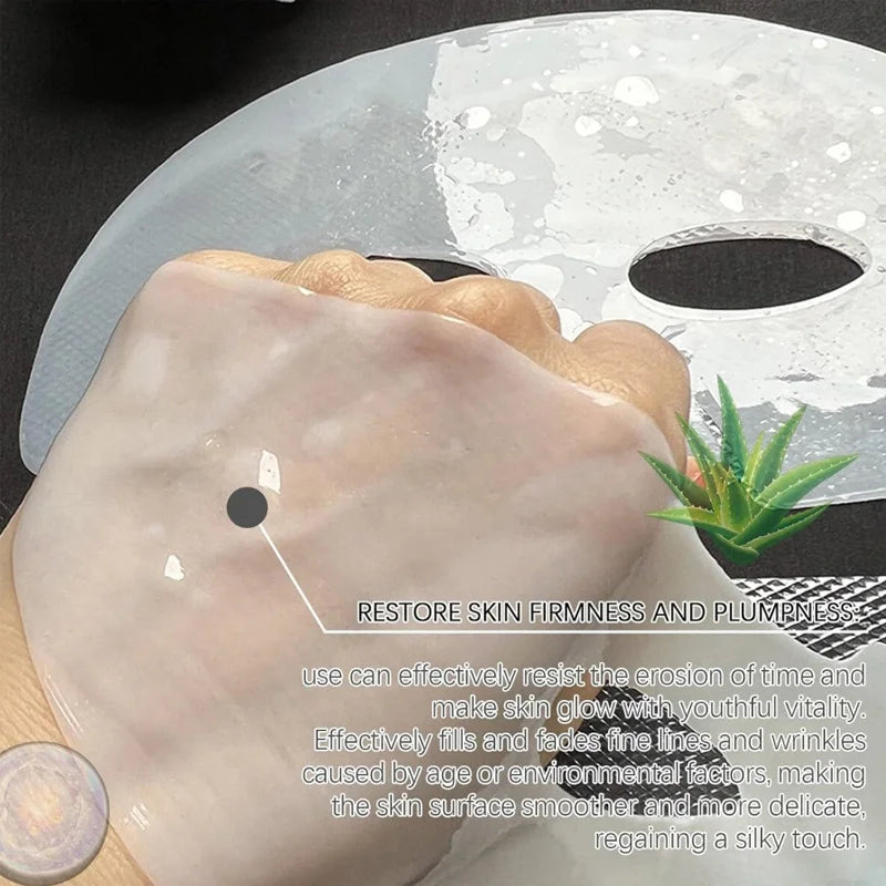 Bio Collagen Face Mask Shrink Pores Deep Hydrating Overnight Mask Moisturizing Refreshing Brightening Face Skin Care