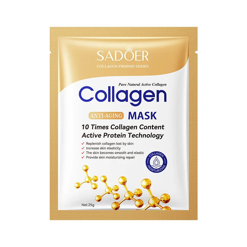 Bio Collagen Face Mask Shrink Pores Deep Hydrating Overnight Mask Moisturizing Refreshing Brightening Face Skin Care